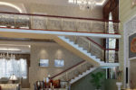 Stair Edge Protection Handrails
