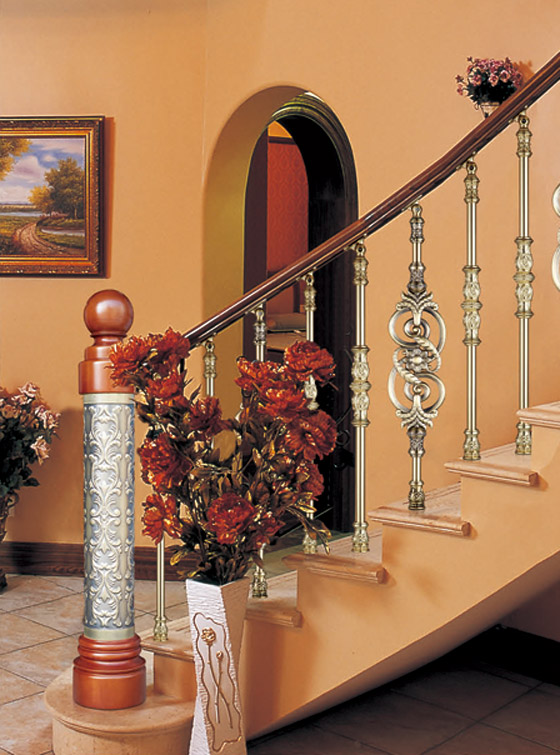 Casting Aluminum Indoor Stair Baluster