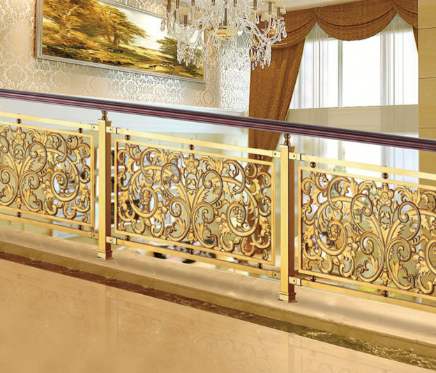 Pattern Customized Luxury Stair Handrail