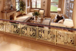 Decorative Carved Indoor Stair Railings