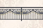 Balcony Grill Designs with Posts
