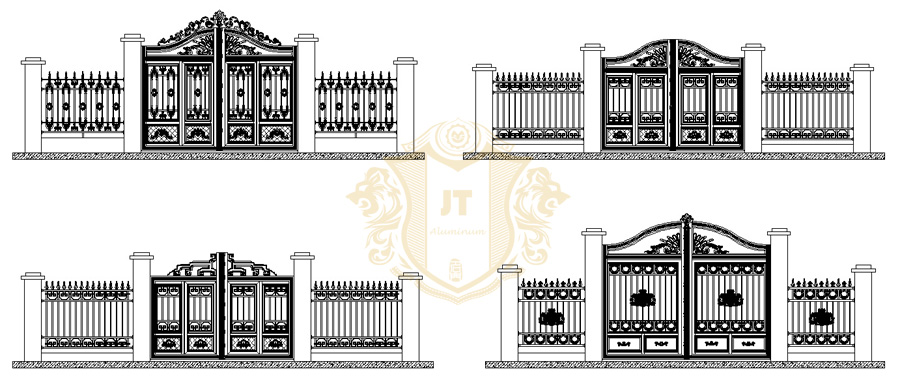 Fencing and gate designs